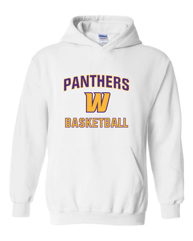 Wenatchee Panthers Basketball #1 Men's Hoodie