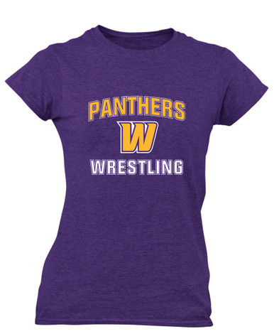 Wenatchee Panthers Wrestling Women's SS T-Shirt