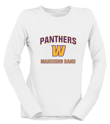 Wenatchee Panthers Marching Band Women's Premium LS T-Shirt