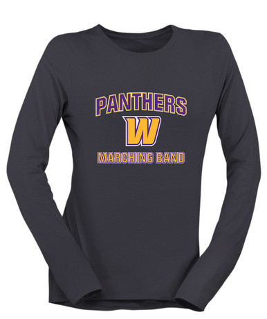 Wenatchee Panthers Marching Band Women's LS T-Shirt