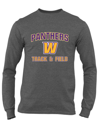 Wenatchee Panthers Track & Field Men's LS T-Shirt