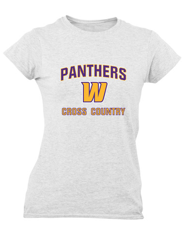 Wenatchee Panthers Cross Country Women's Premium SS T-Shirt
