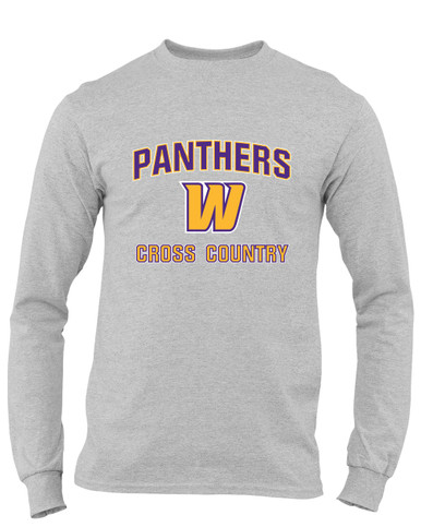 Wenatchee Panthers Cross Country Men's LS T-Shirt