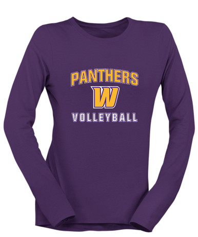 Wenatchee Panthers Volleyball Women's LS T-Shirt