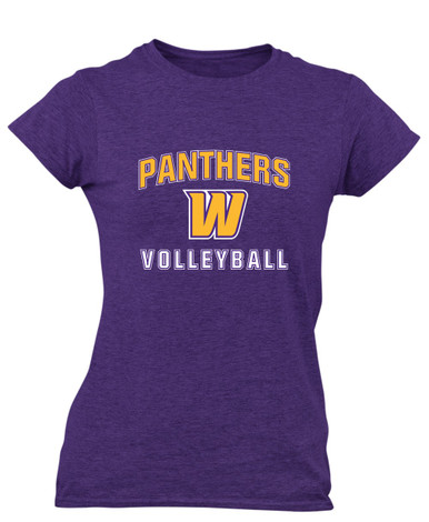 Wenatchee Panthers Volleyball Women's Premium SS T-Shirt