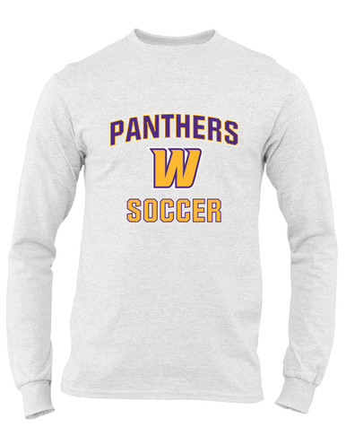 Wenatchee Panthers Soccer #1 Men's LS T-Shirt
