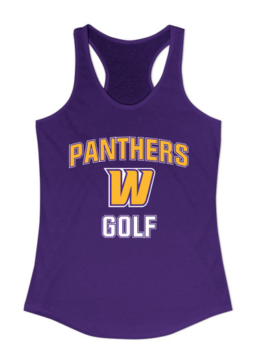 Wenatchee Panthers Golf Women's Tank Top