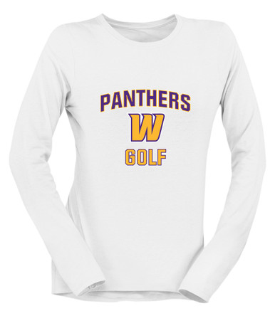 Wenatchee Panthers Golf Women's LS T-Shirt