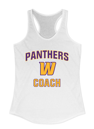 Wenatchee Panthers Coach Women's Tank Top