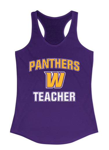 Wenatchee Panthers Teacher Women's Tank Top