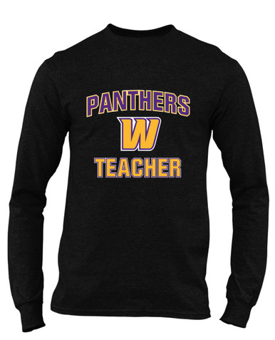 Wenatchee Panthers Teacher Men's Premium LS T-Shirt
