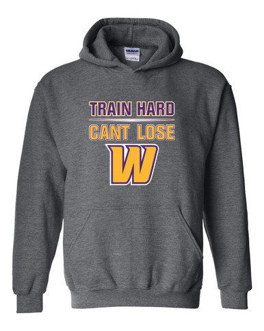 Wenatchee Panthers Train Hard, Can't Lose Men's Hoodie