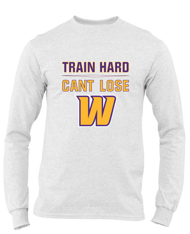 Wenatchee Panthers Train Hard, Can't Lose Men's Premium LS T-Shirt