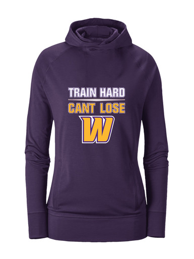 Wenatchee Panthers Train Hard, Can't Lose Women's Hoodie
