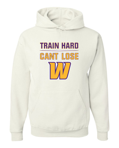 Wenatchee Panthers Train Hard, Can't Lose Men's Premium Hoodie