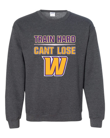 Wenatchee Panthers Train Hard, Can't Lose Men's Sweatshirt