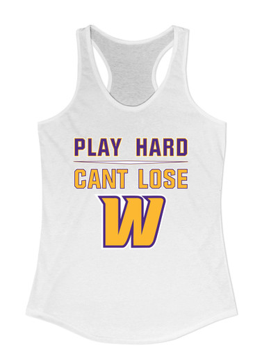 Wenatchee Panthers Play Hard, Can't Lose Women's Tank Top