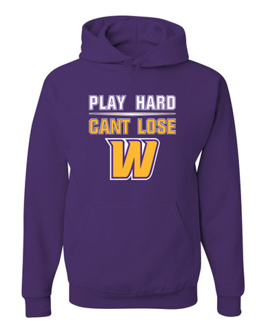 Wenatchee Panthers Play Hard, Can't Lose Men's Premium Hoodie