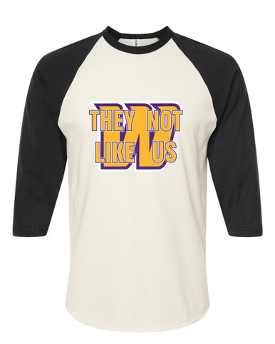 Wenatchee Panthers They Not Like Us #2 Women's Baseball T-Shirt