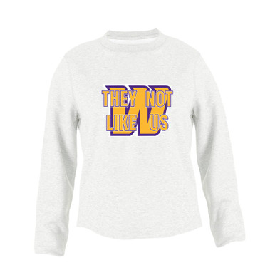 Wenatchee Panthers They Not Like Us #2 Women's Sweatshirt