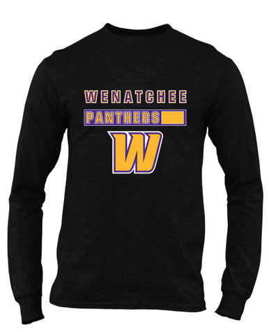 Wenatchee Panthers Mascot #7 Men's Premium LS T-Shirt
