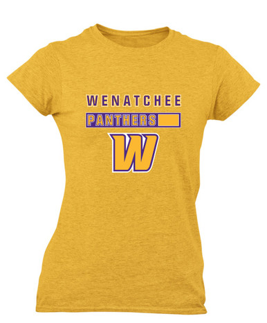 Wenatchee Panthers Mascot #7 Women's Premium SS T-Shirt