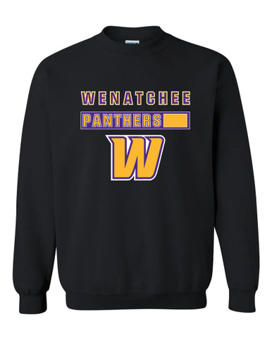 Wenatchee Panthers Mascot #7 Men's Sweatshirt