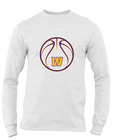 Wenatchee Panthers Basketball #2 Men's LS T-Shirt