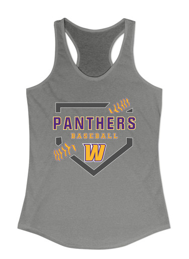 Wenatchee Panthers Baseball #2 Women's Tank Top