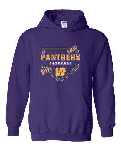 Wenatchee Panthers Baseball #2 Men's Hoodie