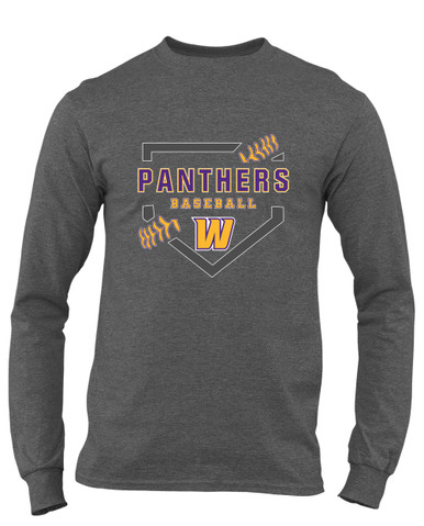 Wenatchee Panthers Baseball #2 Men's Premium LS T-Shirt