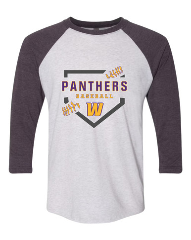 Wenatchee Panthers Baseball #2 Men's Baseball T-Shirt