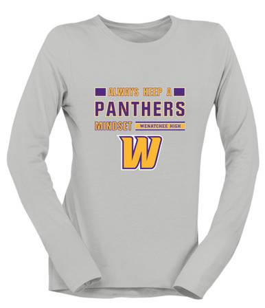 Wenatchee Panthers Mindset Women's Premium LS T-Shirt