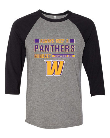 Wenatchee Panthers Mindset Women's Baseball T-Shirt