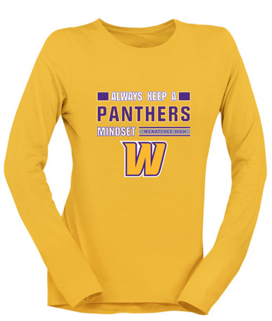 Wenatchee Panthers Mindset Women's LS T-Shirt