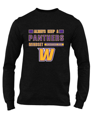 Wenatchee Panthers Mindset Men's LS T-Shirt