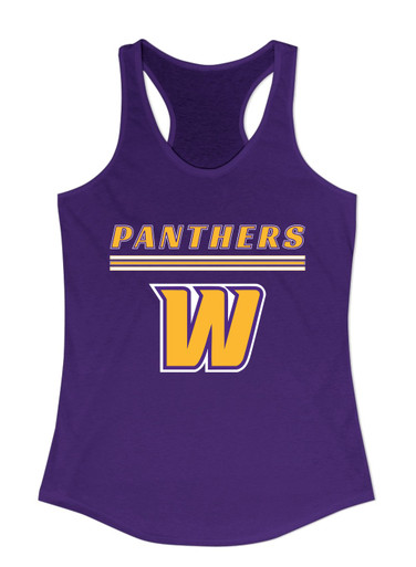 Wenatchee Panthers Mascot #8 Women's Tank Top