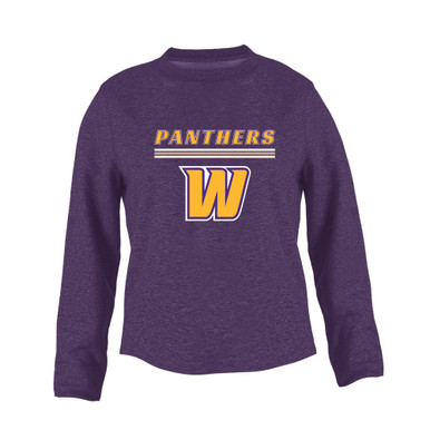 Wenatchee Panthers Mascot #8 Women's Sweatshirt