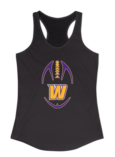 Wenatchee Panthers Football #4 Women's Tank Top