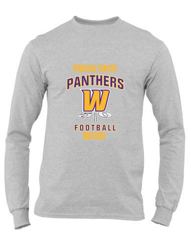 Wenatchee Panthers Football #6 Men's Premium LS T-Shirt