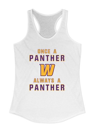 Wenatchee Panthers Once A Women's Tank Top