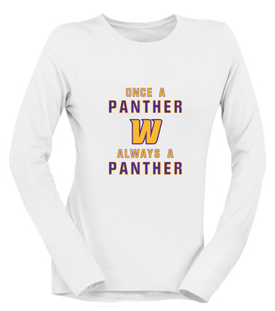 Wenatchee Panthers Once A Women's Premium LS T-Shirt