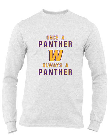 Wenatchee Panthers Once A Men's Premium LS T-Shirt