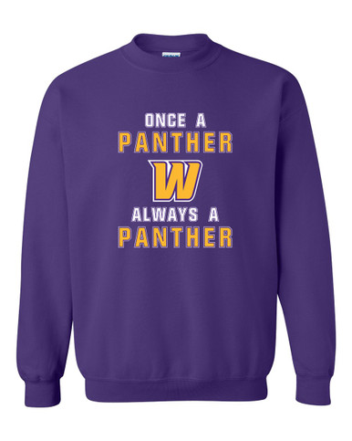 Wenatchee Panthers Once A Men's Sweatshirt