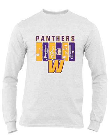 Wenatchee Panthers Band # 2 Men's LS T-Shirt