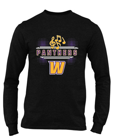 Wenatchee Panthers Band # 3 Men's Premium LS T-Shirt
