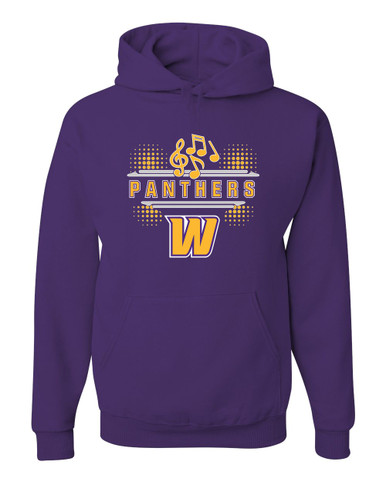 Wenatchee Panthers Band # 3 Men's Premium Hoodie