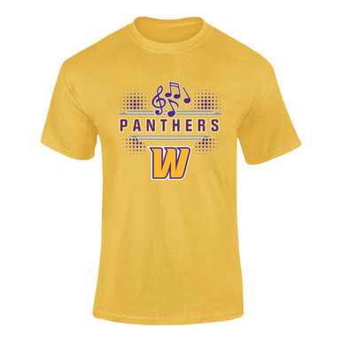 Wenatchee Panthers Band # 3 Men's SS T-Shirt