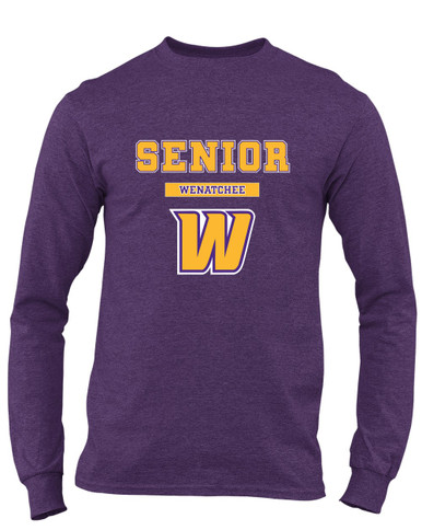 Wenatchee Panthers Senior #2 Men's LS T-Shirt