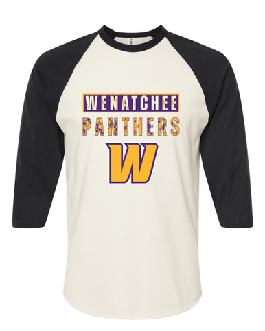 Wenatchee Panthers Mascot #9 Women's Baseball T-Shirt
